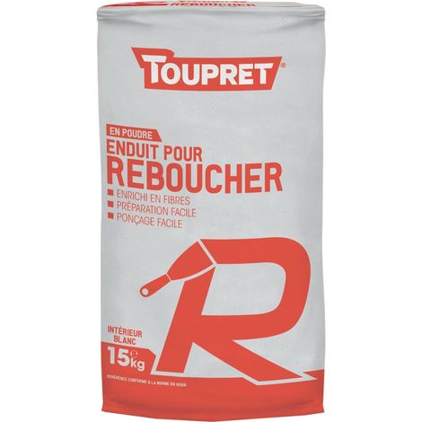 Toupret Basique & Chantiers Enduit Pour Reboucher R Poudre15kg - Toupret
