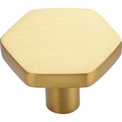 Set da 10 pezzi - Maniglie per armadi - Pomelli - Maniglie per mobili - Maniglie - Maniglie per ante di armadi - Maniglie per mobili - Maniglie - Adatto per armadi, cassetti e mobili - Colore oro - 30