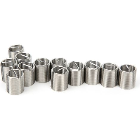 50 inserts filetés, écrous réducteurs, acier inoxydable, fixation par fil, M10x1x2D (1/5)