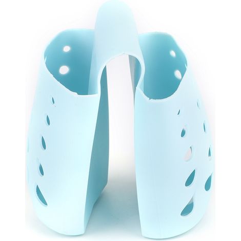 1 Égouttoir suspendu, accessoire cuisine, design selle, drainage rapide, TPR durable, pour évier et salle de bain (1/5)