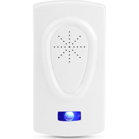Repelente electrónico ultrasónico ABS, de alta y baja frecuencia, para insectos, ratones, mosquitos y cucarachas. (1/5)