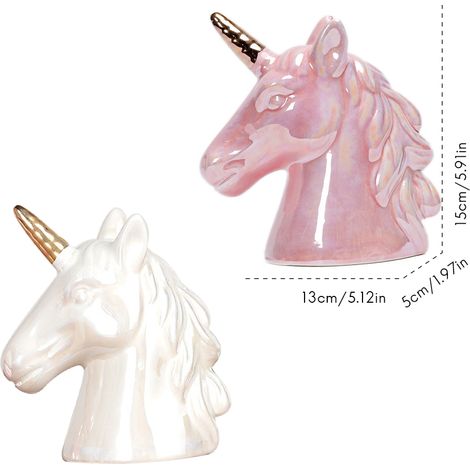 Tirelire cochon en céramique mignonne (1 pièce), décoration de chambre, cadeau pour enfants (1/5)