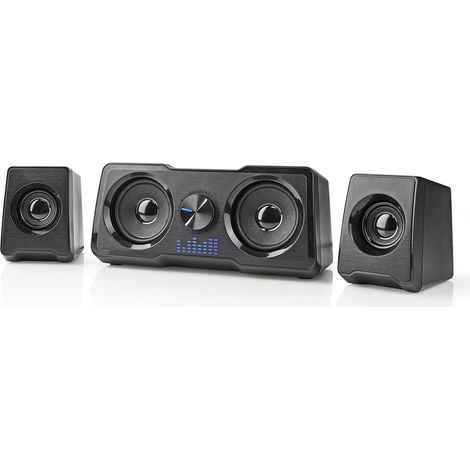 Altavoces para juegos canales de altavoz 22 alimentacion usb macho de 35 mm 48w led control del volumen (1/5)