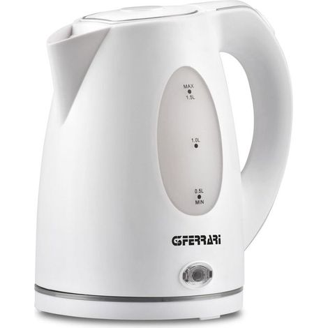 Bouilloire électrique G3 Ferrari Relax 1,5 L 2000 W Blanc (1/2)