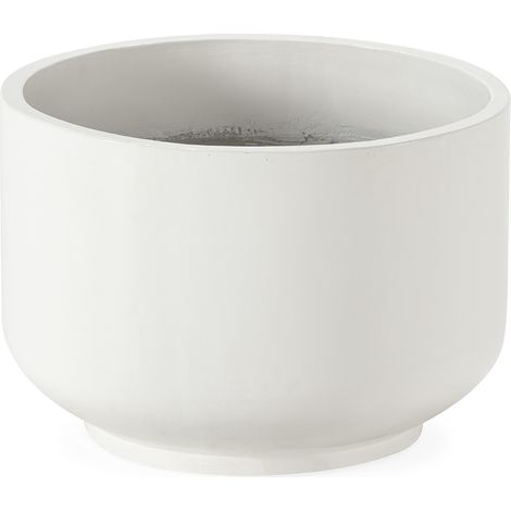 Macetero 52X52X35 Fibrocemento Blanco (1/2)