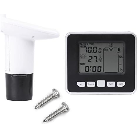 Capteur de Niveau d'eau Capteur de Niveau de Profondeur de Liquide de réservoir à Eau à ultrasons avec Affichage de la Températurecapteur Niveau Ultrason Liquid Level Meter ft002+Niveau de cuve ja (1/5)