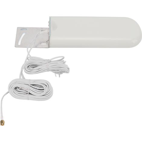 Externe 4G LTE-Antenne, SMA-Stecker, hohe Verstärkung 20-25dBi, Signalverstärker für Router GJX-698-2700-10, Montagezubehör (10 Stück) enthalten (1/5)