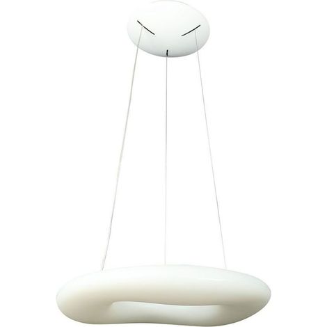 Suspension LED VTAC 82W Ø75 blanche variable 7300lm (1/5)