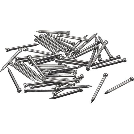 Clous de Finition 120Pcs 25mm 1Pouce Acier Carbone Clou Sans Tête (1/5)