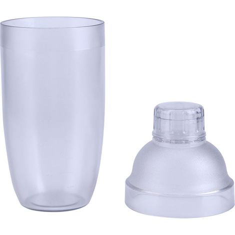 Auslaufsicherer, transparenter Cocktail- und Milchtee-Shaker aus Polycarbonat, 700 ml (1/5)