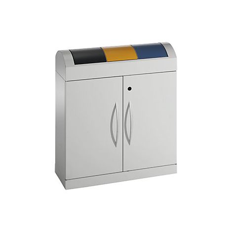 Stumpf separación de residuos TD 3 gris claro contenedor interior 3x 45l - 5602007 (1/3)