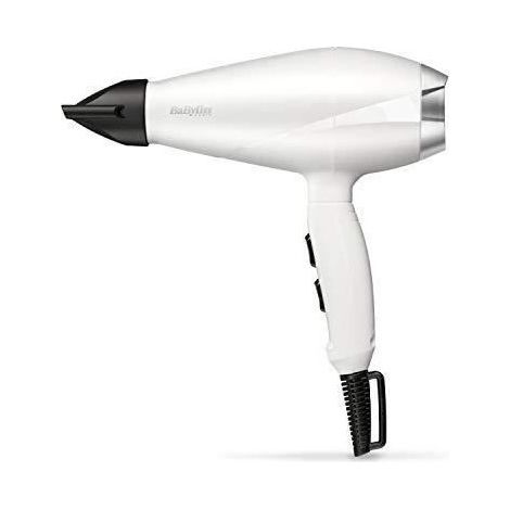 Phon professionale Babyliss Speed Pro 2000 2000 W motore AC bianco (1/5)