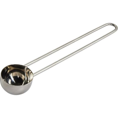 Cuillère doseuse pour café, 6 g, en acier inoxydable, pour café moulu, grains de café, thé ou poudre protéinée.-AquaForge (1/5)