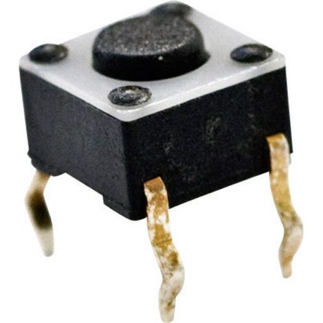 TE Connectivity 1825910-2 1825910-2 Drucktaster 24 V/DC 0.05 A 1 x Aus/(Ein) tastend (L x B x H) 6