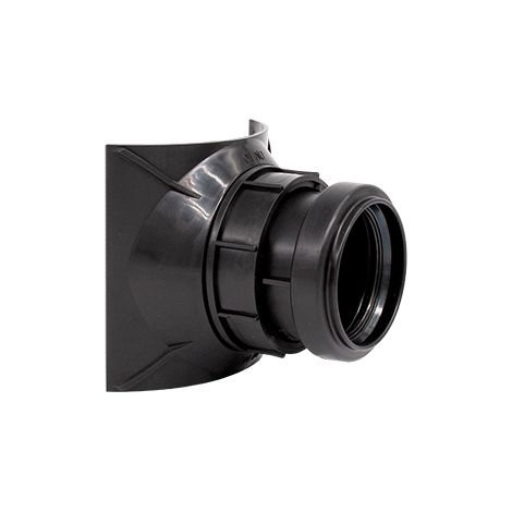 Airfit dérivation filetée DN 90/50 noir, Z-42.1-603