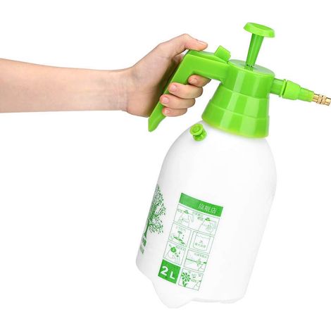 Spruzzatore manuale da giardino da 2 litri – pressione dell'acqua – protezione delle piante, spruzzatore per annaffiatoio per vasi