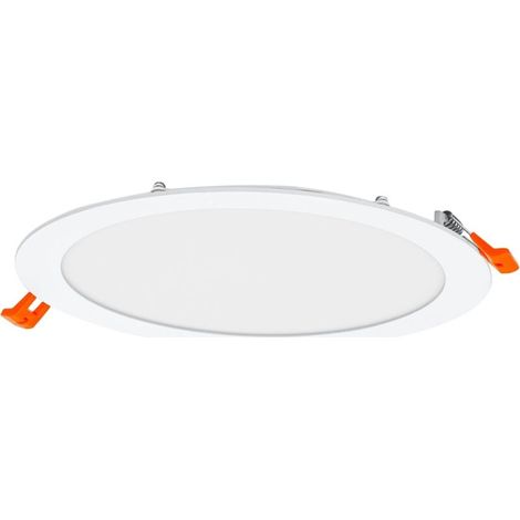 1 spot encastrable led, 22w, 4000k, 2000 lumens, diamètre 225mm, hauteur 25mm, ip20, pour salon et cuisine (1/5)