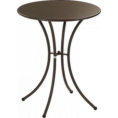 Tavolo pigalle emu diametro 60 cm marrone india per arredo esterno giardino casa (1/3)
