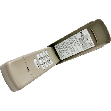 Clavier sans fil pour ouverture de porte de garage, entrée sécurisée et fiable sans clé, compatible Chamberlain 740CB 750CB 756CB 850CB 853CB (1/5)