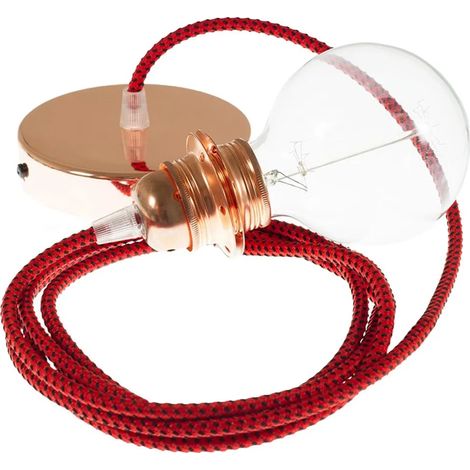 Lampe creative-cables rt94 verstellbare Länge Kupfer (1/3)
