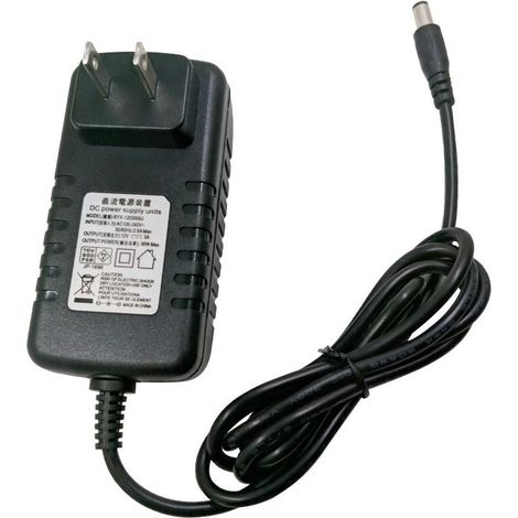 Universelles Netzteil, 12 V/2 A Ladeadapter Lithium-Batterieladegerät, geeignet für Autos, Spielzeug und elektronische Geräte. (1/4)