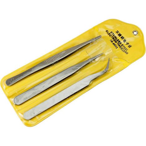 Nouveau kit de réparation de précision 3 pièces, outils électriques en acier inoxydable 0 1 (1/4)