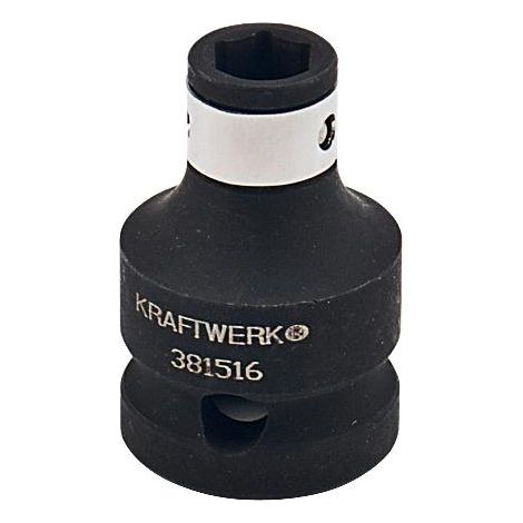 Kraftwerk 1/2" Schlag-Bit-Adapter für Bits 5/16"