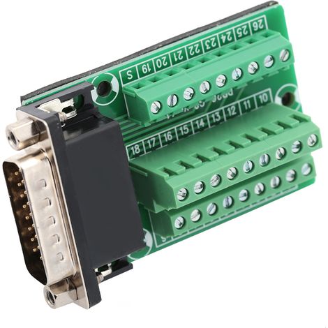 DB26 DB26-G2-01 Steckeradapter auf Leiterplattenanschluss für Signalmodule, Breakout-Board-Steckverbinder (1/5)
