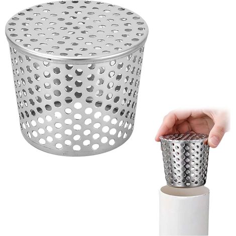 110 mm Grille Gouttière acier inoxydable,Protections de gouttière,Dispositif de protection des gouttières, Filtres de gouttière en acier inoxydable, Filtre pour les gouttières de pluie (1/5)