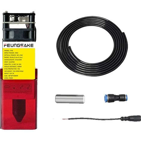 Laser-Modul, 11W optische Leistung, feste Fokussierlinse, F90-11W (1/2)