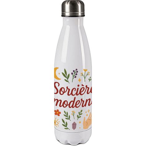 Bouteille isotherme sorcière moderne 500 ml (1/2)