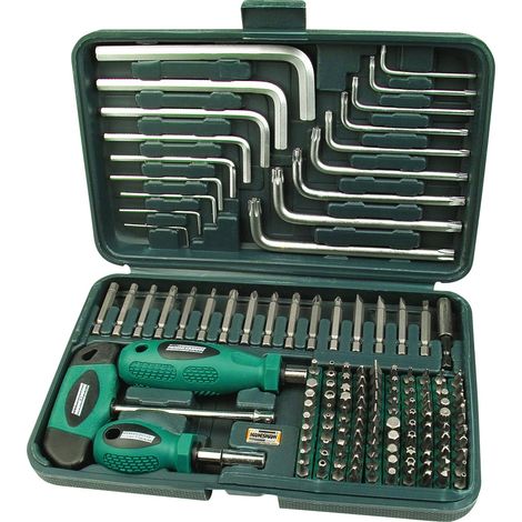 Brüder Mannesmann M29805 Bit-Set 139teilig