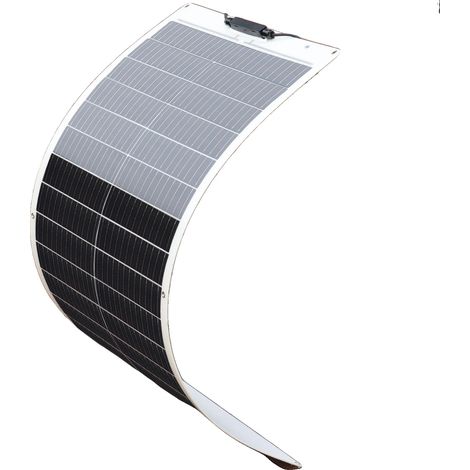 Panneau Solaire, Design Flexible, Haute Efficacité, PET Flexible 100w (1/2)