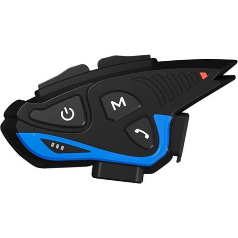 X6 Pro Waterproof IP65 Motorcycle Helmet Bluetooth Headphones, Music Sharing, CVC Noise Reduction (1/5)