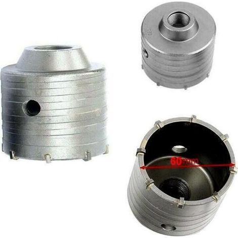 FRESA A TAZZA CAROTATRICE DA 60 MM PER MURI CALCESTRUZZO CEMENTO (1/5)