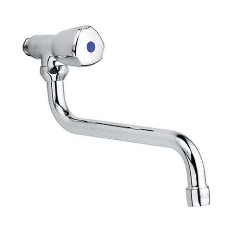 Vanne d'écoulement pivotante STANDARD SPT, longueur 230 mm, finition chromée Kst.-Terraluxgr. (1/2)