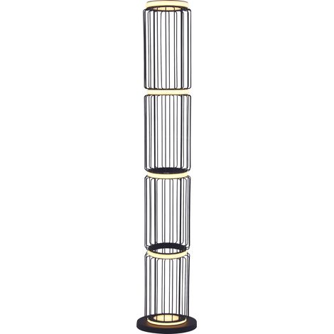 Spot à piquet exterieur SPIKEY Fonte d'Alu noir et diffuseur PC Haut 46cm avec cordon et prise EU Led 12w 757 lumens 5000k (1/5)