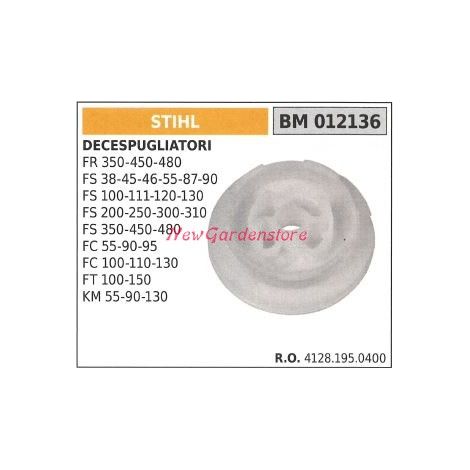 Polea de arranque desbrozadora STIHL FR 350 450 480 FS 38 45 46 012136