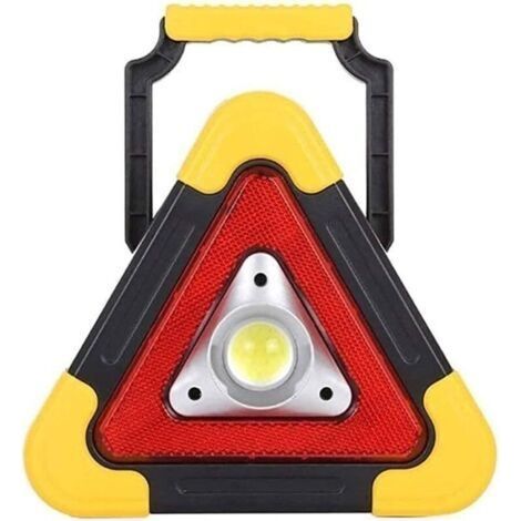 Projecteur LED, Lampe de travail, Projecteur rechargeable, Projecteur d'extérieur pour camping avec port USB, Étanche, pour la rération automobile (1/5)