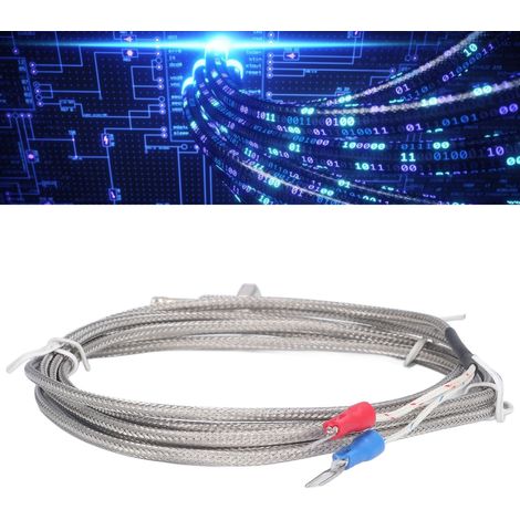 Capteur de Température Thermistance Type J, Sonde de Mesure pour Contrôleur PID, Outil de Précision WRNJM6 (1/5)