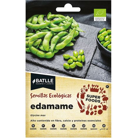 Umschlag mit Edamame-Samen „Super Foods“ Öko 680008BOLS Batlle