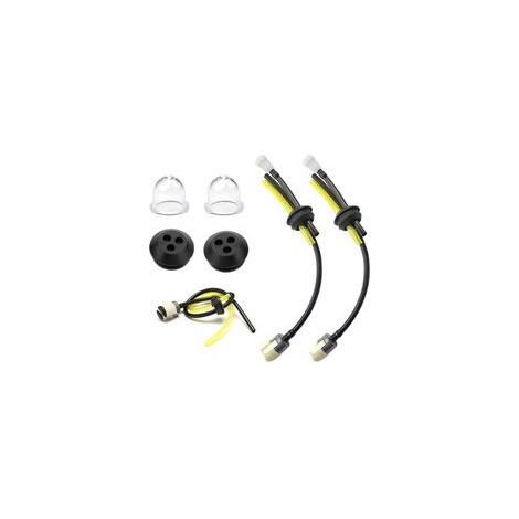 Tuyaux D'essence Avec Filtre,Universel Filtre à Essence kit,Tuyau de Carburant Pour Débroussailleuse,Durites D'essence de Tondeuses Avec Poire d Amorçage,Pour le Jardinage et L'agriculture,2 Ensembles (1/5)