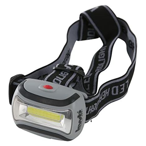 Torcia frontale luce led cob lampada testa caccia pesca campeggio lavoro einhell (1/3)