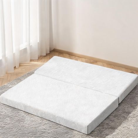 Cadre de lit en poliestere Memory Foam Gel 195 x 120 x 10 cm (1/5)