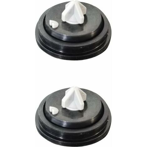 Lot de 2 Rondelles de Diaphragme en Caoutchouc de Rechange Compatibles,Rondelles de Diaphragme de Soupape,Membrane pour Robinet Flott,Valves à Flott,Membrane Joint pour Robinet Flott, (1/5)