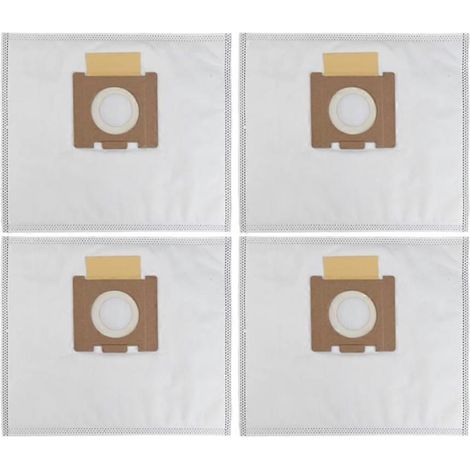 Lot de 4 sacs à poussière pour aspirateur traîneau HOOVER Style H H81/H81 Pure Epa/Telios - Accessoires de bricolage (1/5)