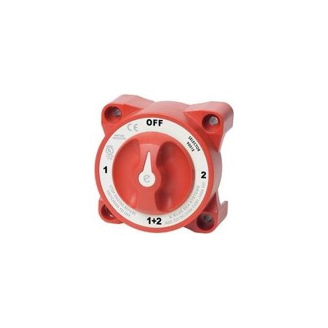 Interrupteur d'Isolateur 32V DC 350A Isolateur de Batterie Double Interrupteur Marin 4 Positions Interrupteur de Batterie Coupe Circuit Moto pour voitures, Bateaux,Véhicules (1/5)