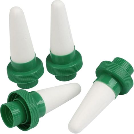 Picots D'arrosage - Lot De 4 - Plastique - Irrigation Automatique - Plantes Intérieur Extérieur - 10,5cm