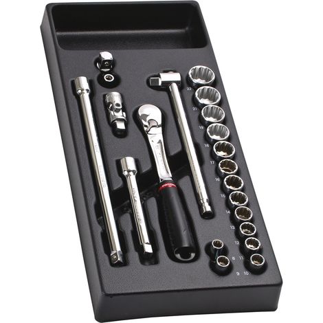Facom sockets 3/8 and accessories - 12 poin (1/2)