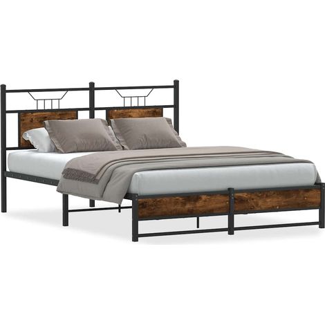 Maison Exclusive - Estructura de cama sin colchón madera roble ah (1/5)
